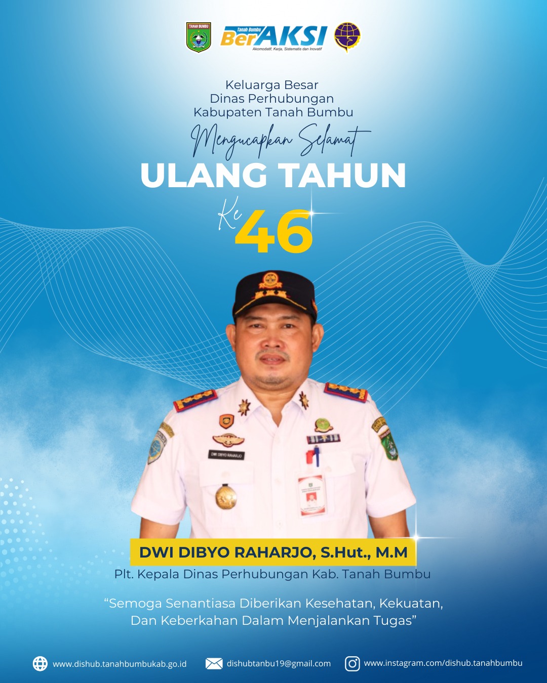 “Ied Milad Plt. Kadishub Tanah Bumbu"