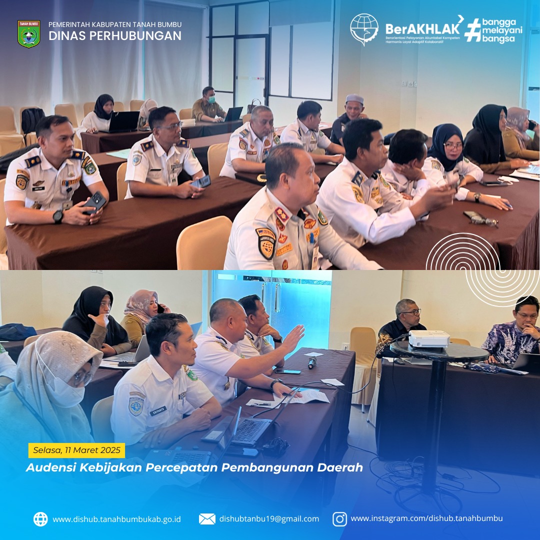 Audensi Kebijakan Percepatan Pembangunan Daerah