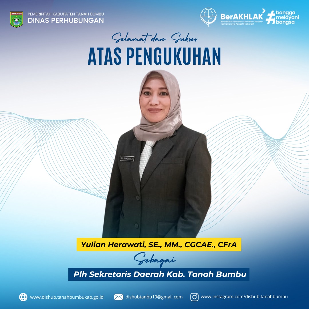 Pengukuhan Plh.  Sekda Kab. Tanah Bumbu