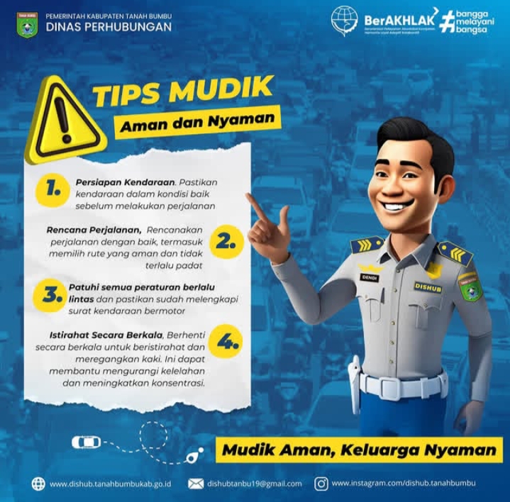 Tips Mudik Aman dan Nyaman