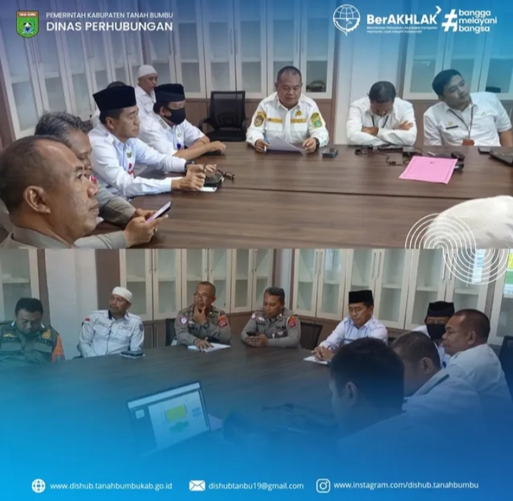 Rapat Persiapan Rekayasa Lalu Lintas dan Penatapan Lokasi Parkir