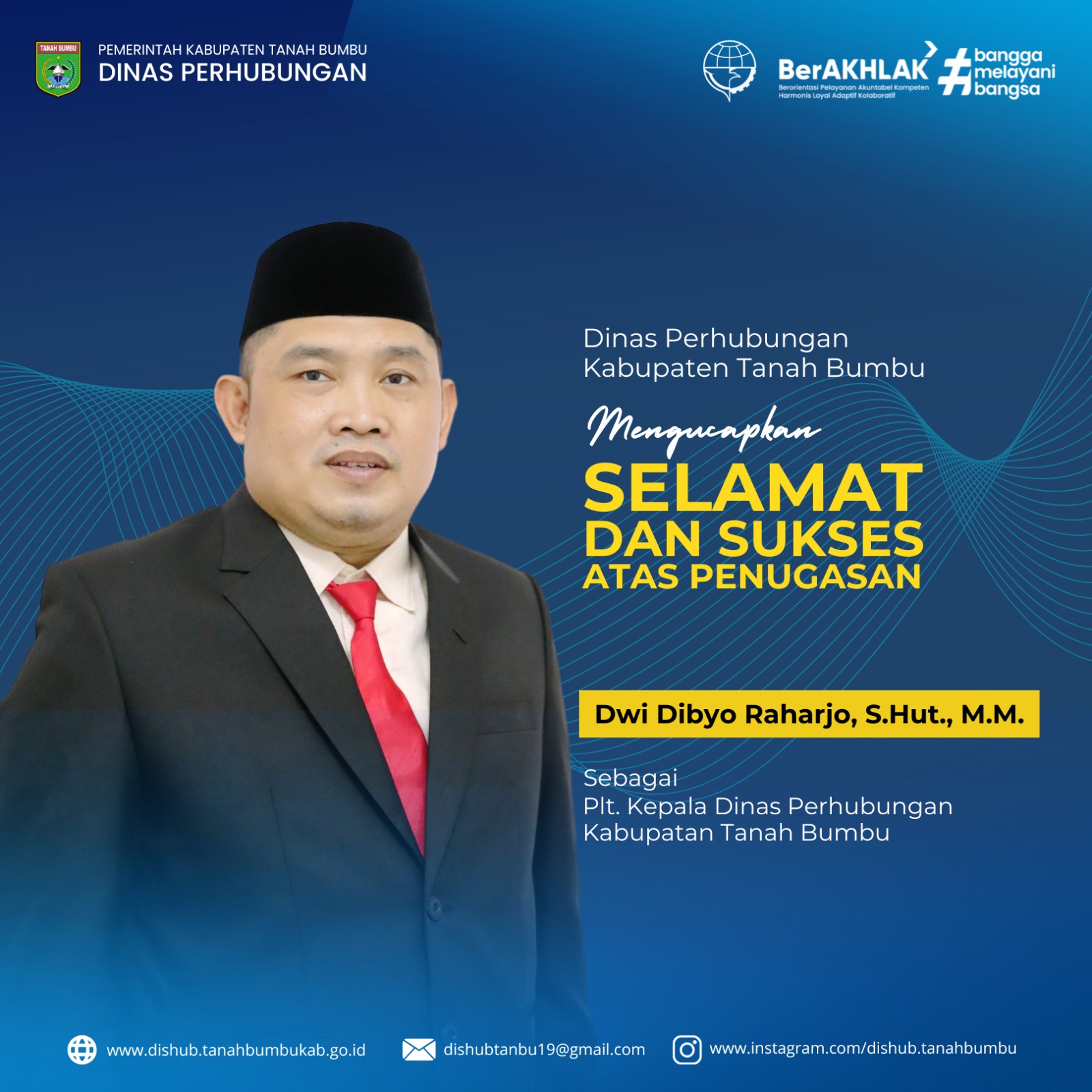 Plt. Kepala Dinas Perhubungan