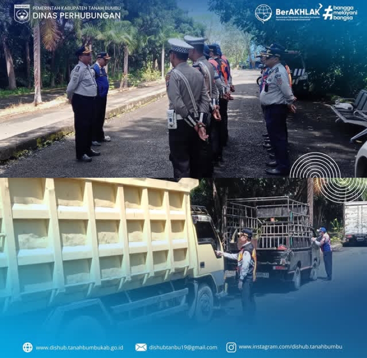 Pelaksanaan Giat dengan Dinas Perhubungan Provinsi Kalimantan Selatan