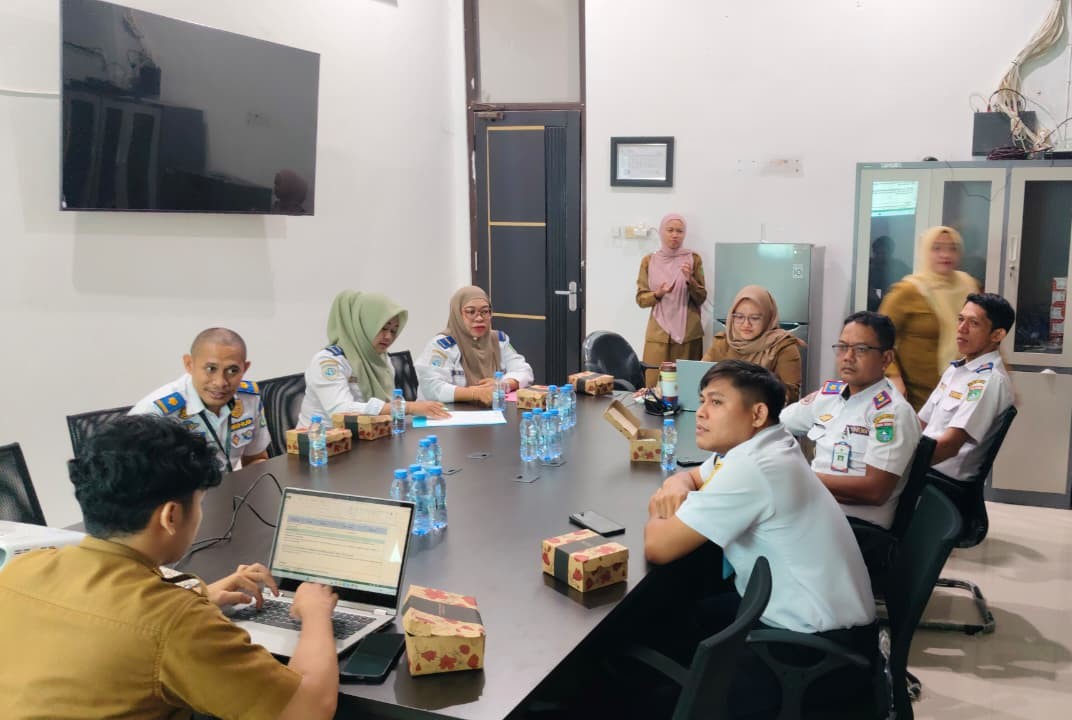 Dishub Tanah Bumbu Hadiri Rekonsiliasi Monitoring dan Evaluasi Pendapatan Triwulan II