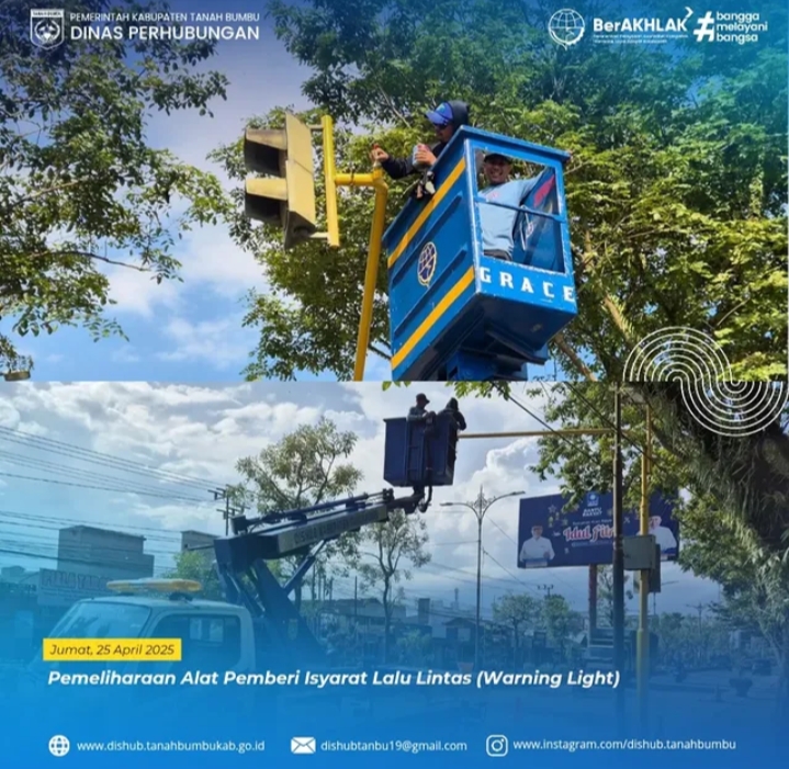 Pemeliharaan Alat Pemberi Isyarat Lalu Lintas (Warming Light)