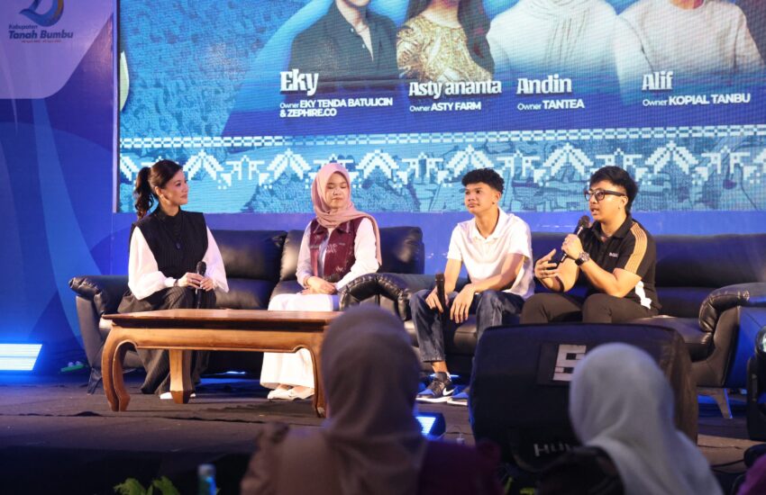 Talkshow Entrepreneur, Andi Irmayani Apresiasi Generasi Muda Tanbu Berinovasi