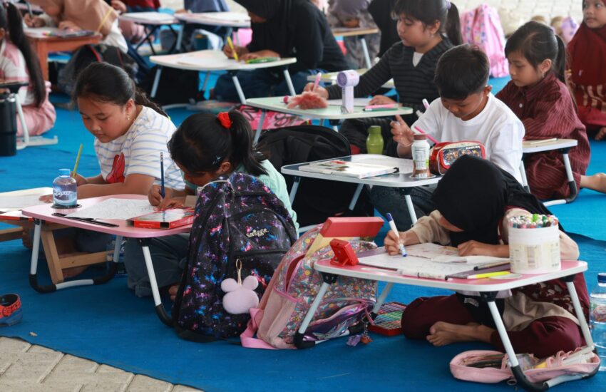 Lomba Mewarnai di Aksi Merah Putih HUT ke-81 RI di Tanah Bumbu Jadi Ruang Ekspresi dan Cinta Tanah Air
